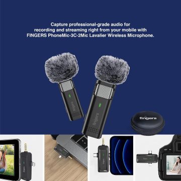 Fingers PhoneMic-3C-2Mic