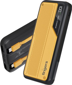Fingers Fuel-K3 - Amber Orange | Rich Grey